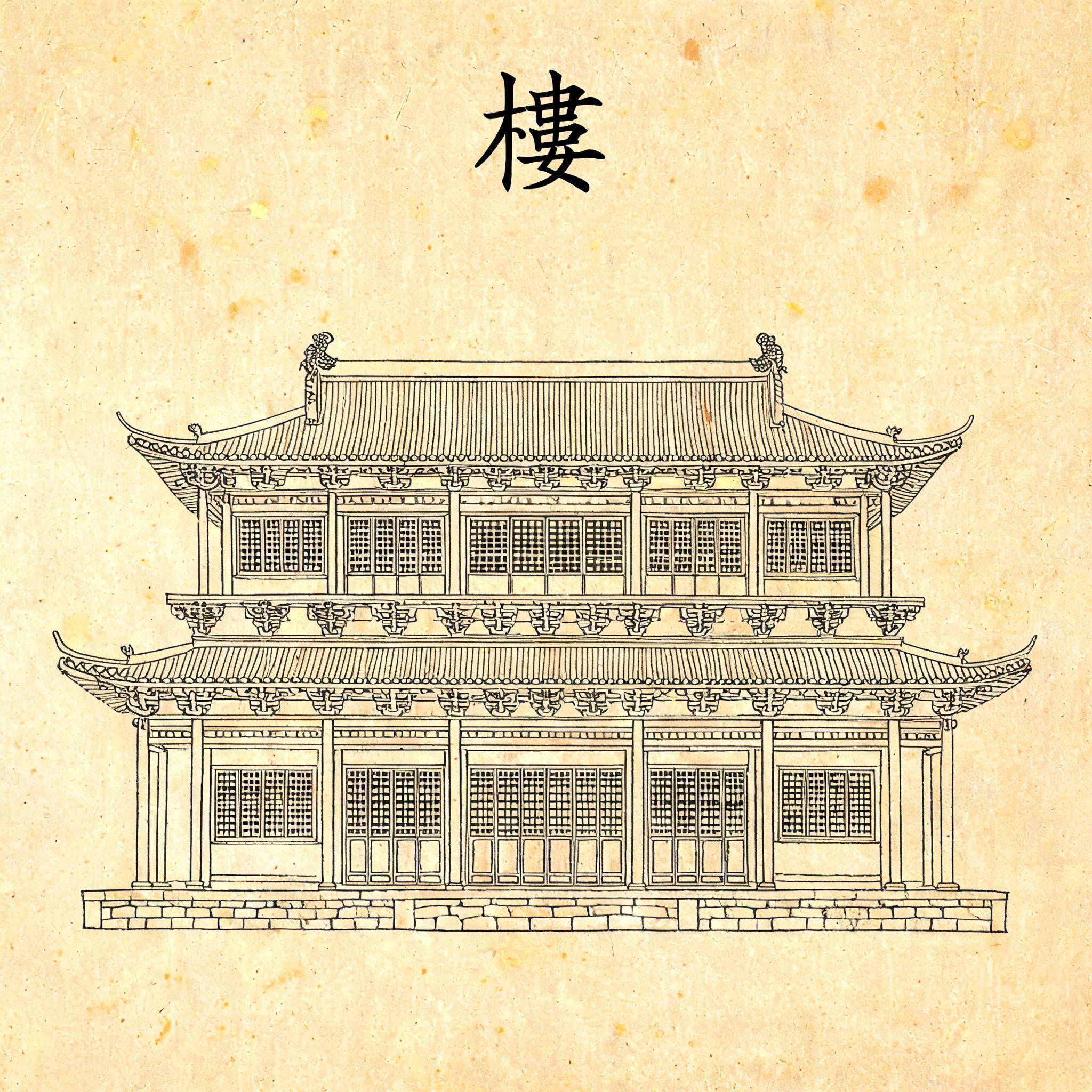 楼 AI还原