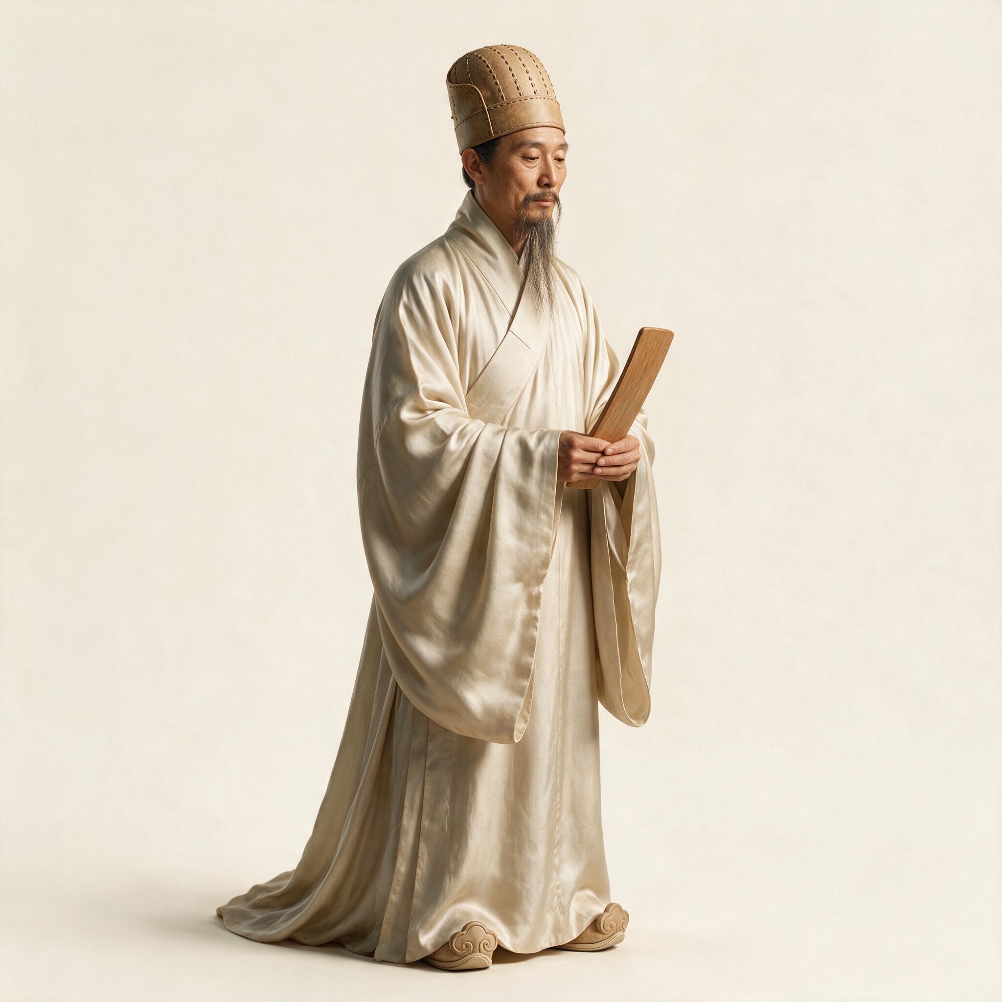 士皮弁 AI还原