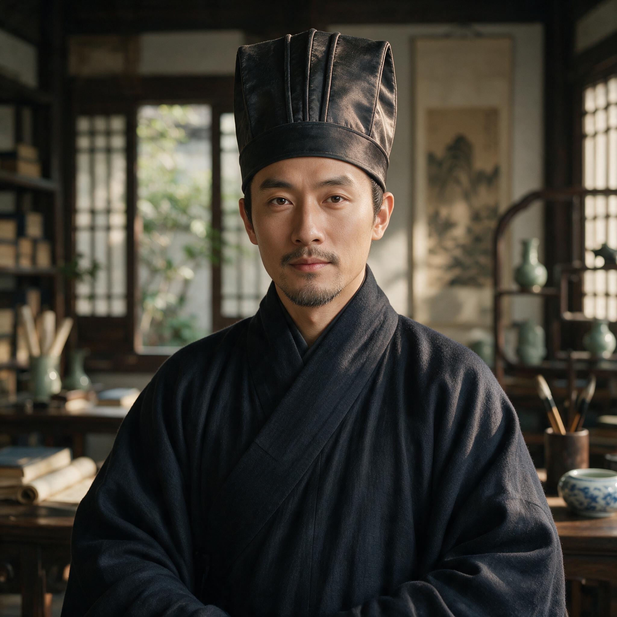 治五巾 AI还原