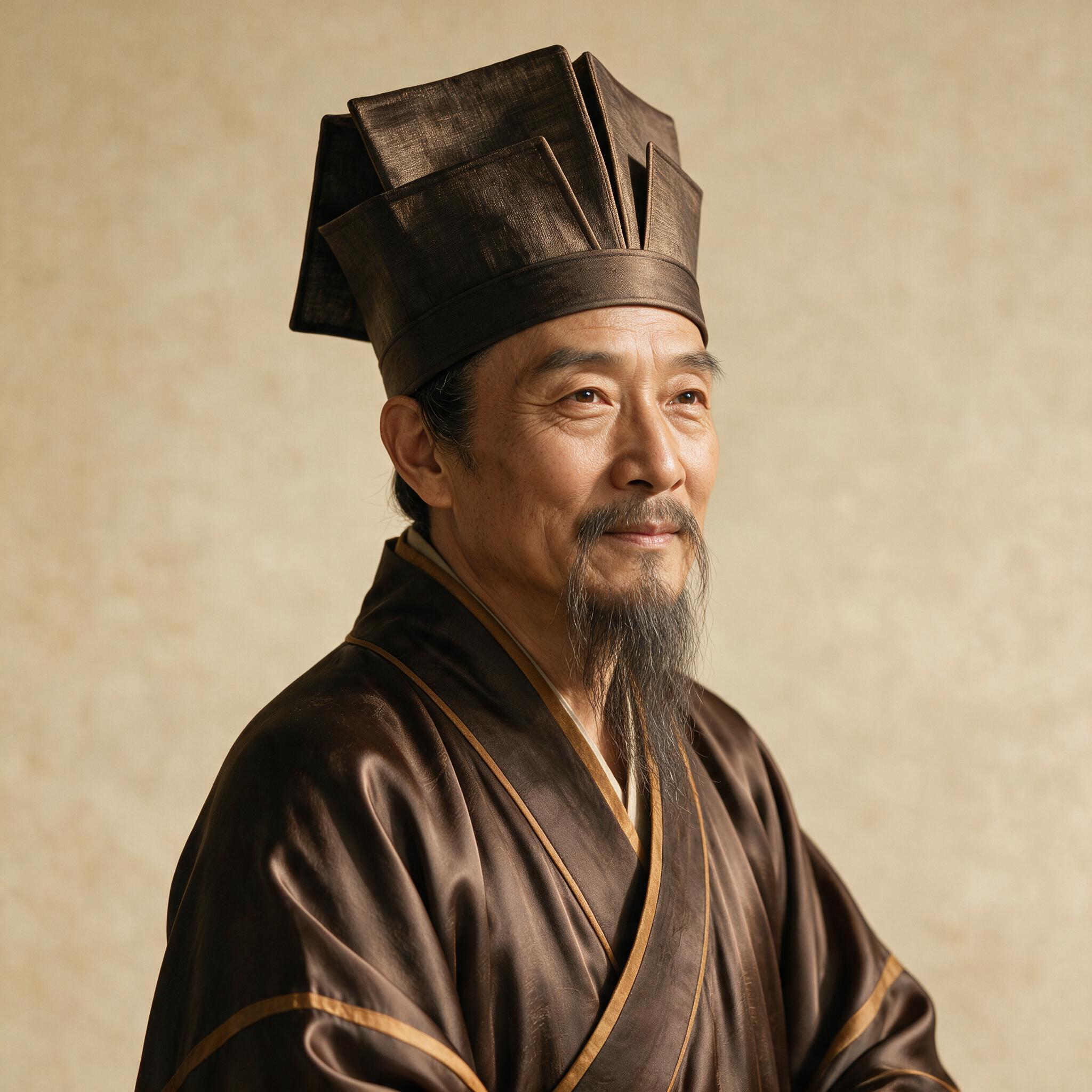 东坡巾 AI还原